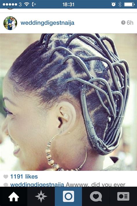 West African Threaded Hairstyle 1 Hair And There