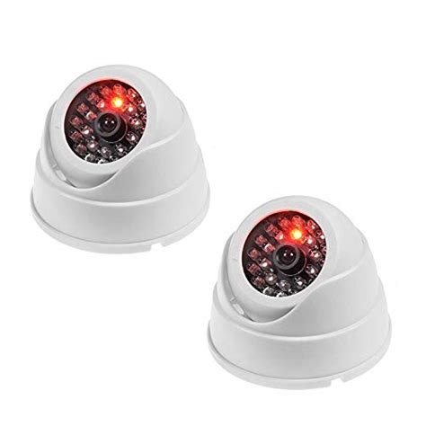 Buy Jzk 2 Dummy Fake Surveillance Security Cctv Dome Camera With Led