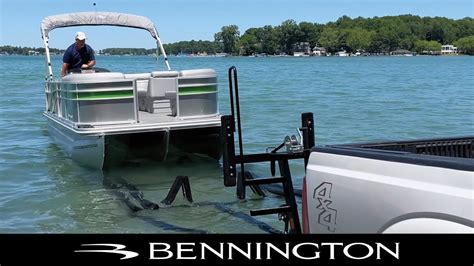 Loading Your Boat On A Trailer Bennington Docktalk Youtube