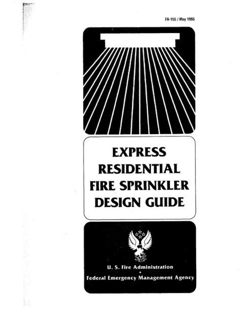 Express Residential Fire Sprinkler Design Guide Toolbase Services