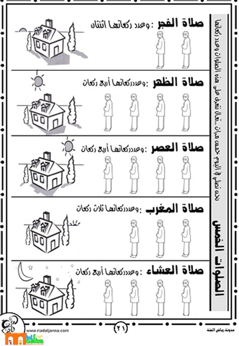 كيفية المحافظة على صلاة الفجر. Mini Muslim: أسماء وأوقات وعدد ركعات الصلوات: اليوم الثامن ...
