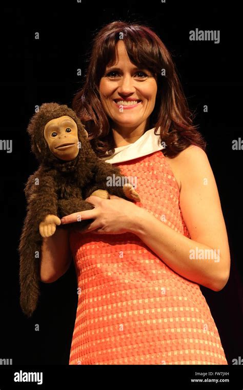 Nina Conti In Your Face Photocall At The Criterion Theatre London Featuring Nina Conti