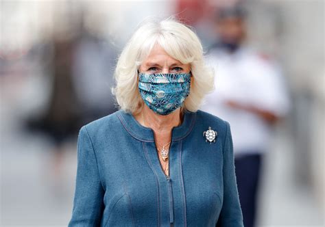 Duchess Camilla Is The First Royal Spotted In A Cloth Face Mask