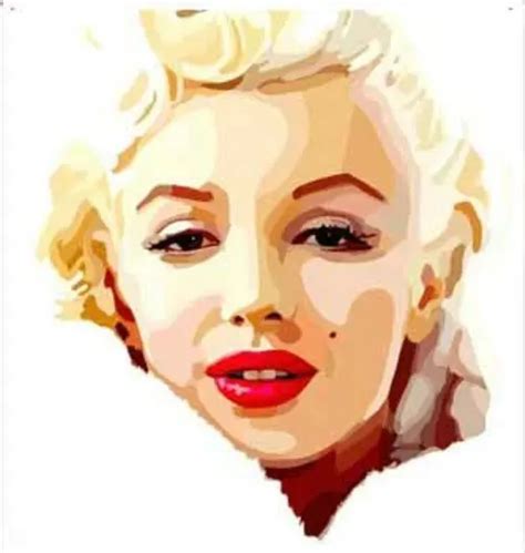 Handmade Modern Abstract Sexy Marilyn Monroe Picture Oil Painting On Canvas Wall Art For Living