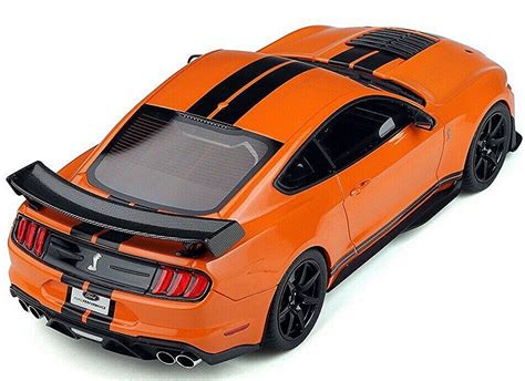 Ford Mustang Shelby Gt500 2020 Twister Orange With Black Stripes