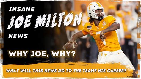 "BREAKING NEWS: Tennessee QB Joe Milton Dating Pop Star? Impact on
