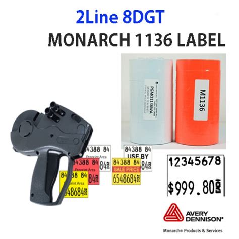 Monarch 1136 Label Gun Trovoadasonhos