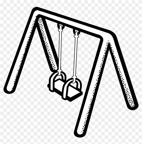 Medium Image Swing Clipart Black And White Free Transparent Png