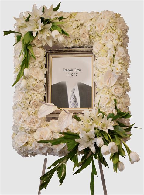 Funeral Picture Frame In Metter Ga The Flower Gallery