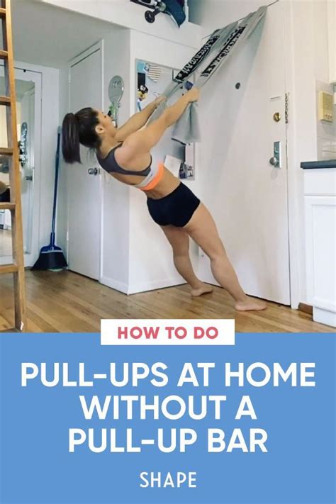 I encourage you to read this from start. How to Do Pull-Ups at Home *Without* a Pull-Up Bar | Bar ...