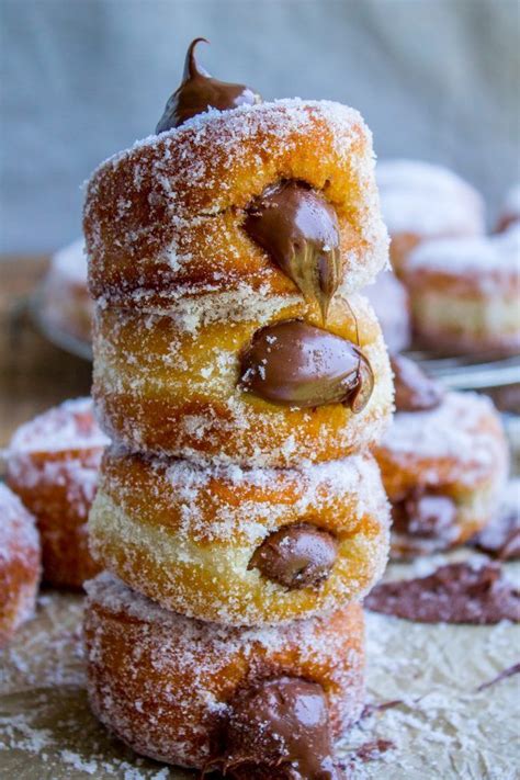 Nutella Filled Donut Recipe From The Food Charlatan This Nutella