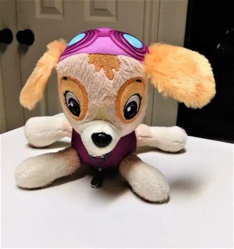 Paw Patrol Skye Plush Nickelodeon Stuffed Animal 6 With Backpack Clip