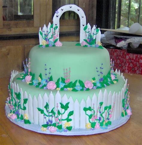 Birthday cake for women elegant. my first fondant cake — Anniversary | Tiered cakes ...