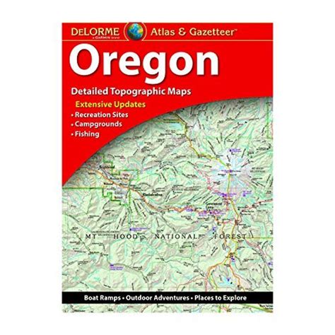 Delorme Atlas And Gazetteer Oregon By Delorme Goodreads