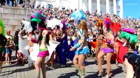 brazilian samba dance in helsinki street dancing girls youtube