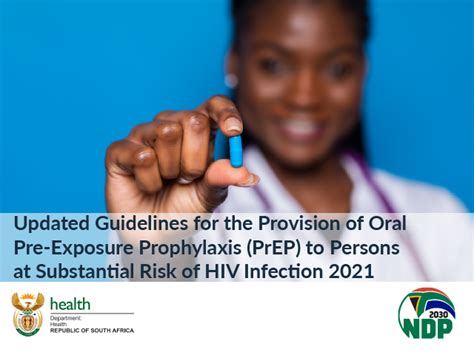 updated guidelines for the provision of oral pre exposure prophylaxis prep to persons at