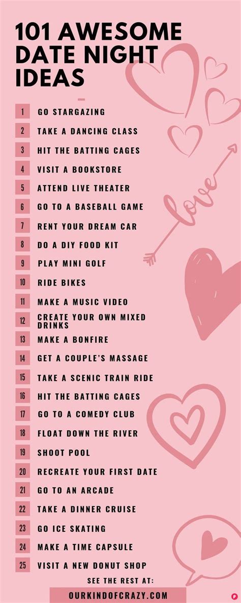 Staying at home doesn't have to mean doing the same old things with diminishing results. 101 Date Night Ideas That Aren't Dinner & A Movie ...