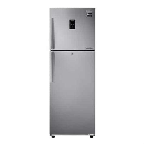 Samsung's refrigerators have a digital inverter compressor that automatically perceives environmental changes caused by the surrounding temperature, opening and closing of the door, as well as the operating mode, and adjusts its operating speed accordingly. Samsung 340L Double Door Refrigerator with Digital ...