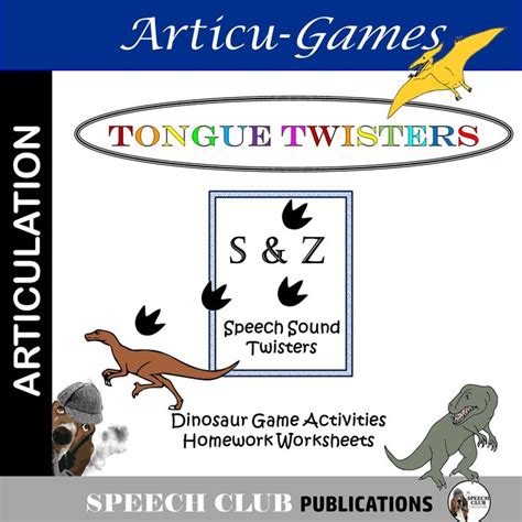 Tongue Twisters Games And Homework For S And Z Made By Teachers