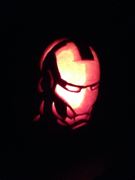 20 Iron Man Pumpkin Carving