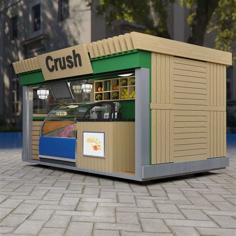 Source Outdoor Food Kiosk Coffee Shop Design Of Mobile Food Stand Ice