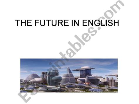 Esl English Powerpoints Oral Practice On The Future In English