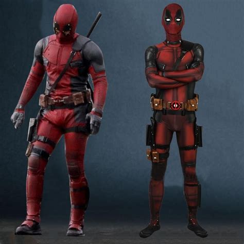 Deadpool 2 Deadpool Deluxe Spandex Costume Art Costumes