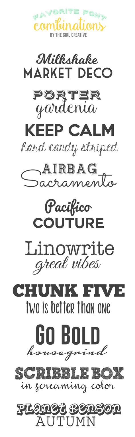 Favorite Font Combinations Font Combinations Fancy Fonts Lettering