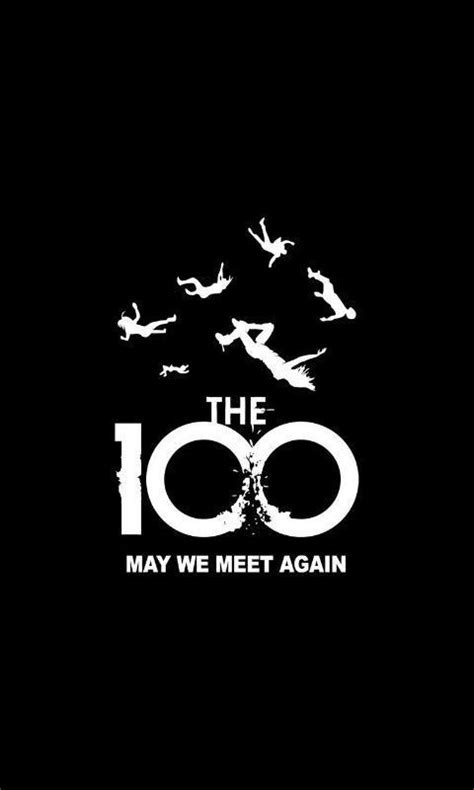 The 100 Serie The 100 Tv Series The 100 Show Logo Tv 100 Logo Dark