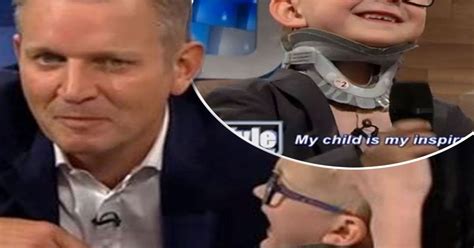 Jeremy Kyle Viewers In Tears Over Cutest Guest Ever As Five Year Old