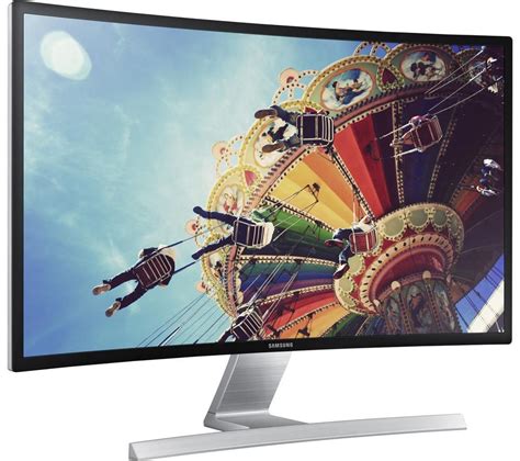 Samsung 27'' curved monitor hdmi display port amd 4ms white. SAMSUNG S27D590C Full HD 27" Curved LED Monitor