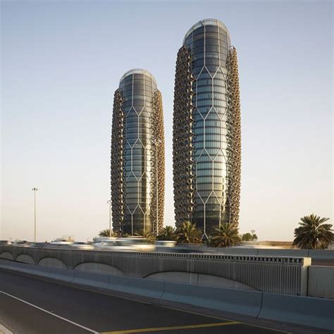 Al Bahar Towers Responsive Facade Aedas5 Kinetic Architecture