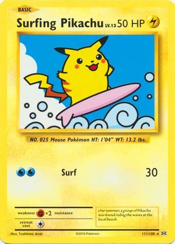 Jul 11, 2021 · if the starter pikachu evolves into raichu, it is treated like any other pokémon even if it returns to its original game: Where to buy the best surfing pikachu pokemon card? Review 2017 : Product : Sports World Report