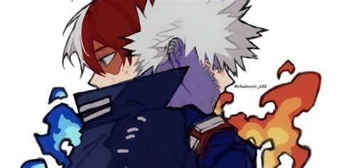 My Hero Academias Dabi And Shoto Embrace In Heartbreaking Fan Art