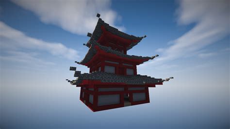 Japanese Temple Minecraft Map