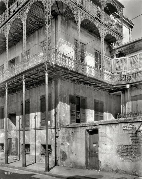 Shorpy Historical Photo Archive Moldy Manse 1937 New Orleans