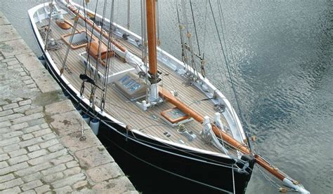 Traditional Wooden Boat Builder Cornwall Luke Powell Working Sail