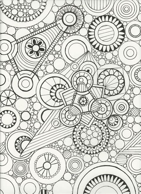 6 Best Images of Zen Art Coloring Pages Printable Printable Doodle