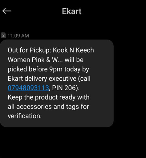 Receiving Messages From Ekart Consumer Complaints Court