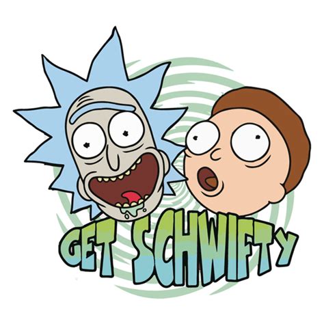 Rick And Morty Rick And Morty Logo Get Schwifty Png Image With Images