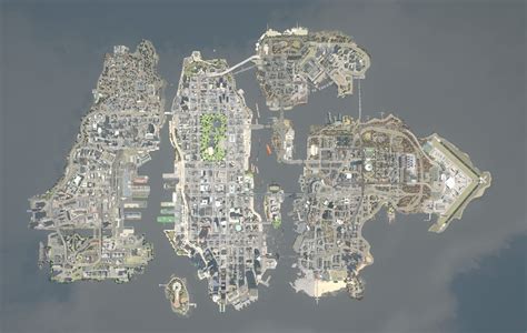 Map Of Gta 4 Bars Bargainberlinda