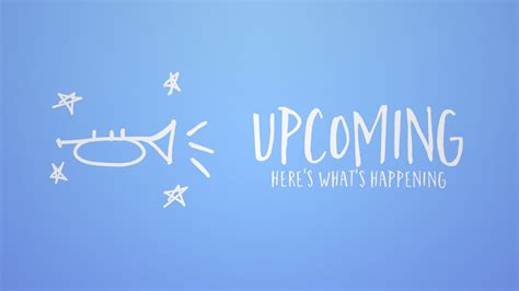 Announcements Upcoming Motion Background | The Skit Guys