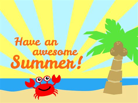 Happy Summer Clipart Clipartcow
