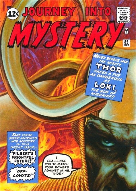 Journey Into Mystery 85 October Cover Loki 2013 Joe Jusko 1