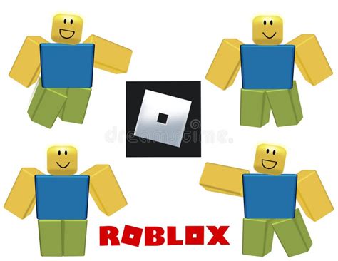 Roblox New Logo And Character Editorial Photo Illustration Of