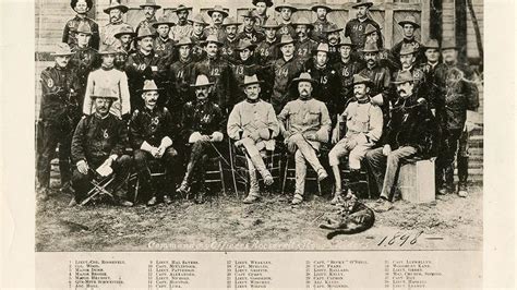 Rough Riders Group Photograph Special Collections