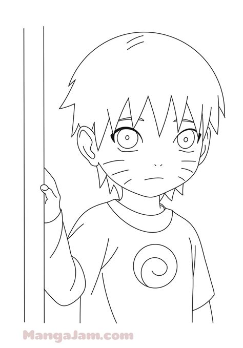 How To Draw Child Naruto From Naruto