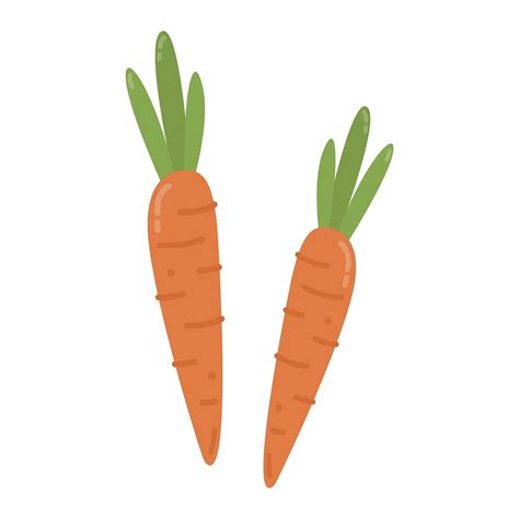 Healthy Orange Carrots Graphic Illustration Free Vector Rawpixel