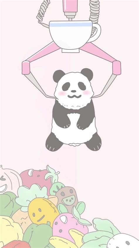 Cute Anime Panda Wallpapers On Wallpaperdog