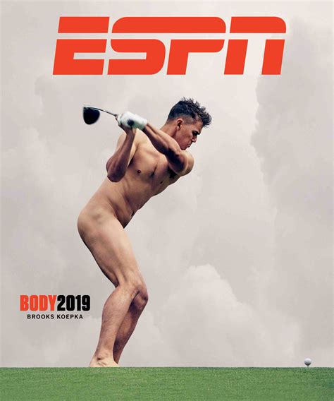 See Brooks Koepka S Nude ESPN Body Issue Cover Golf